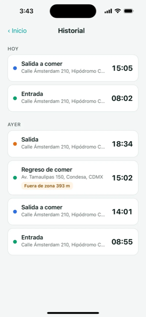App Idenua en Android