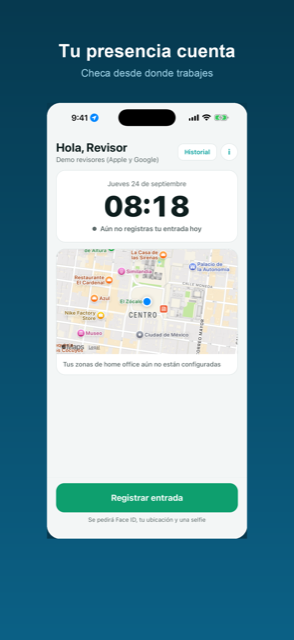 App Idenua en iOS